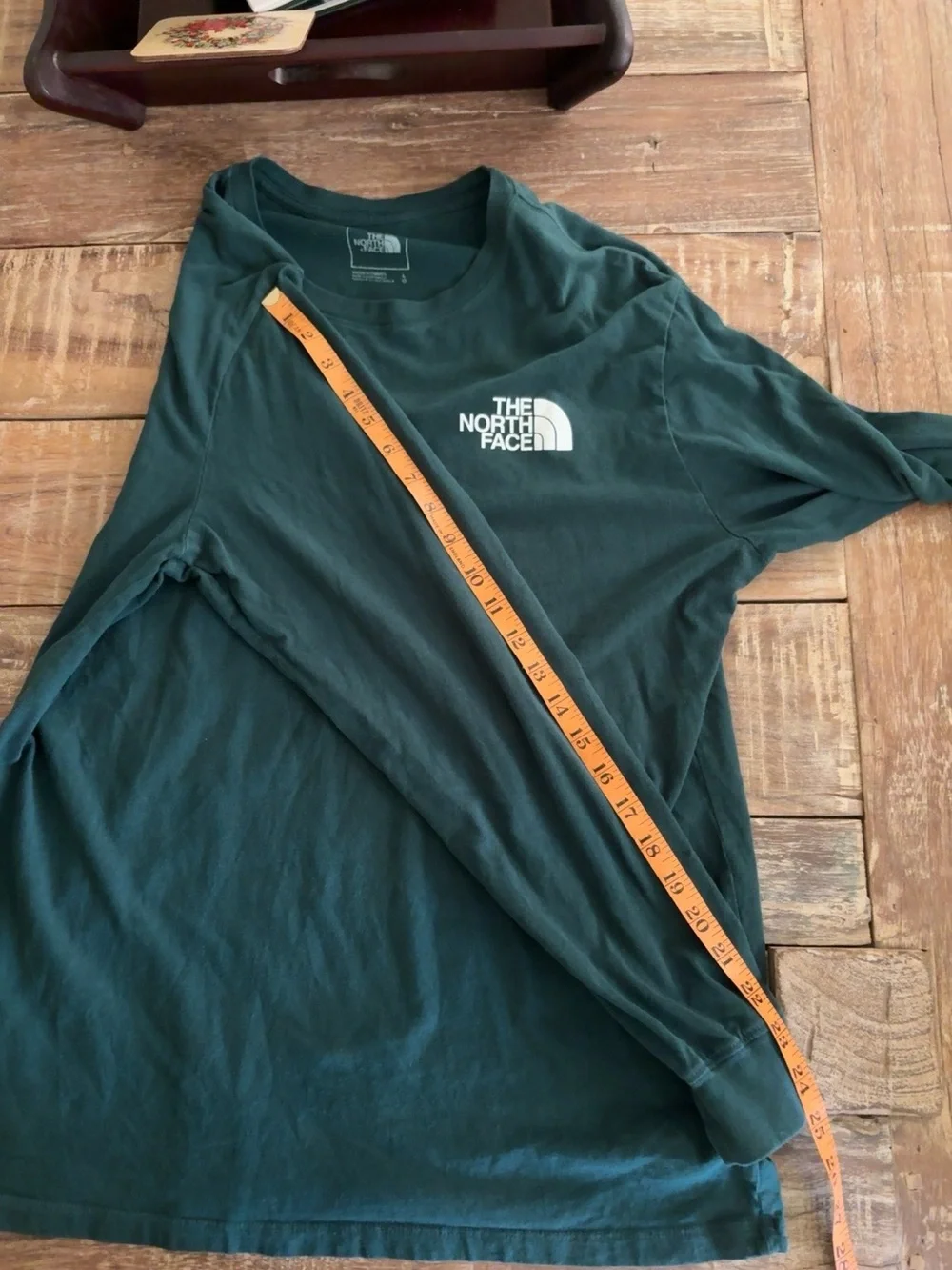 The North Face Box NSE Long Sleeve Tee Men’s L Green A4762